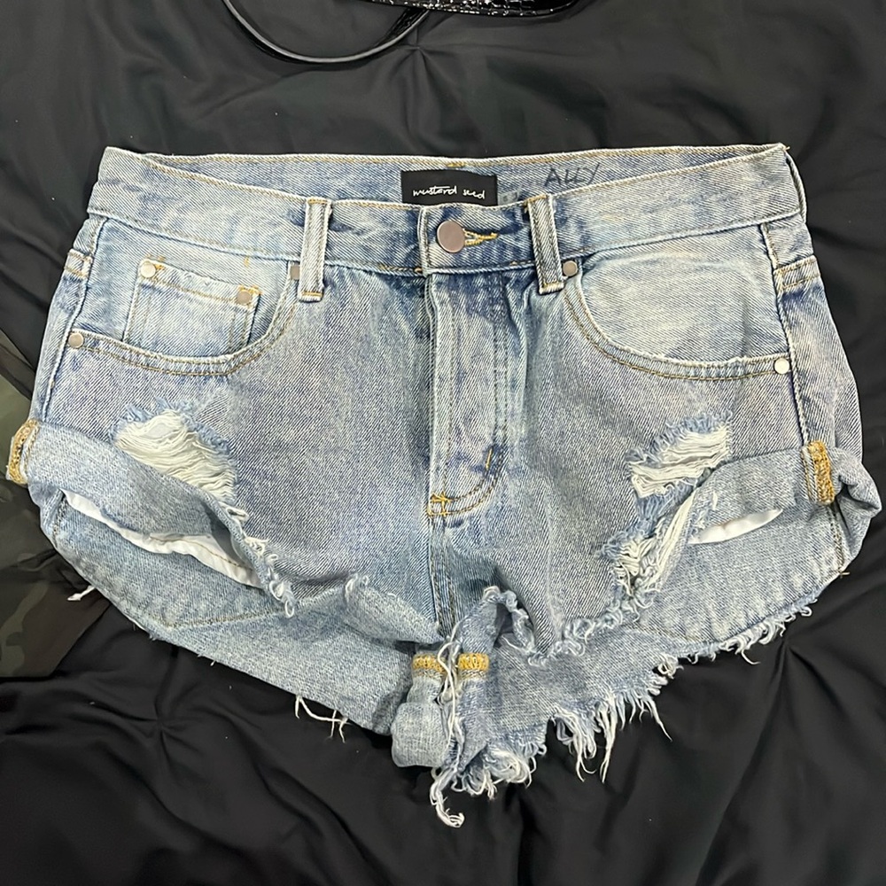 Mustard Seed Size 25 Jean Shorts